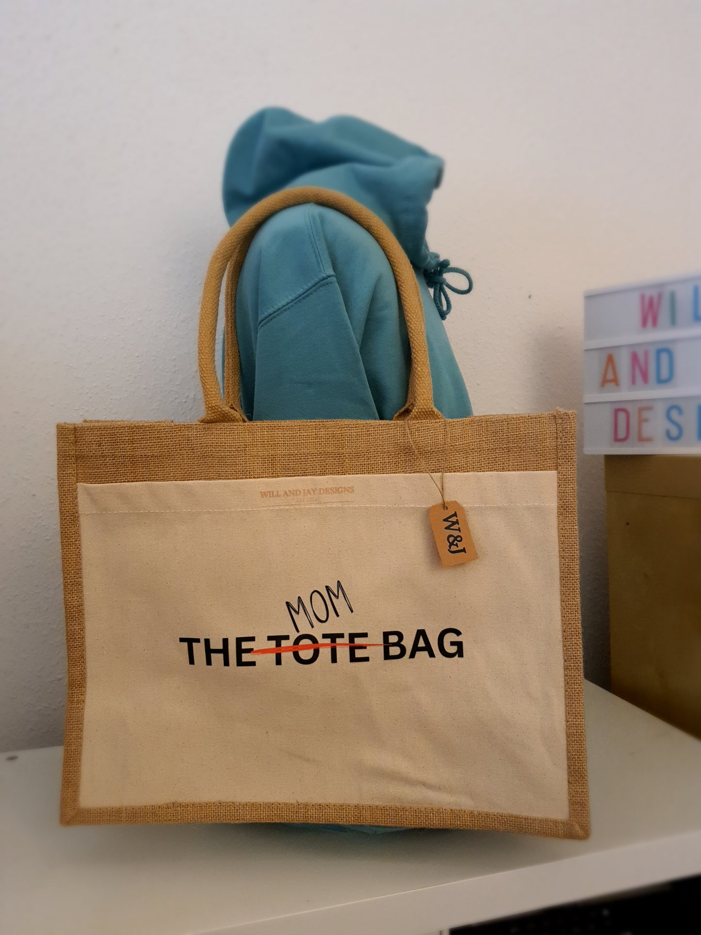 Einkaufstasche groß "MOM BAG" - WILL AND JAY DESIGNS
