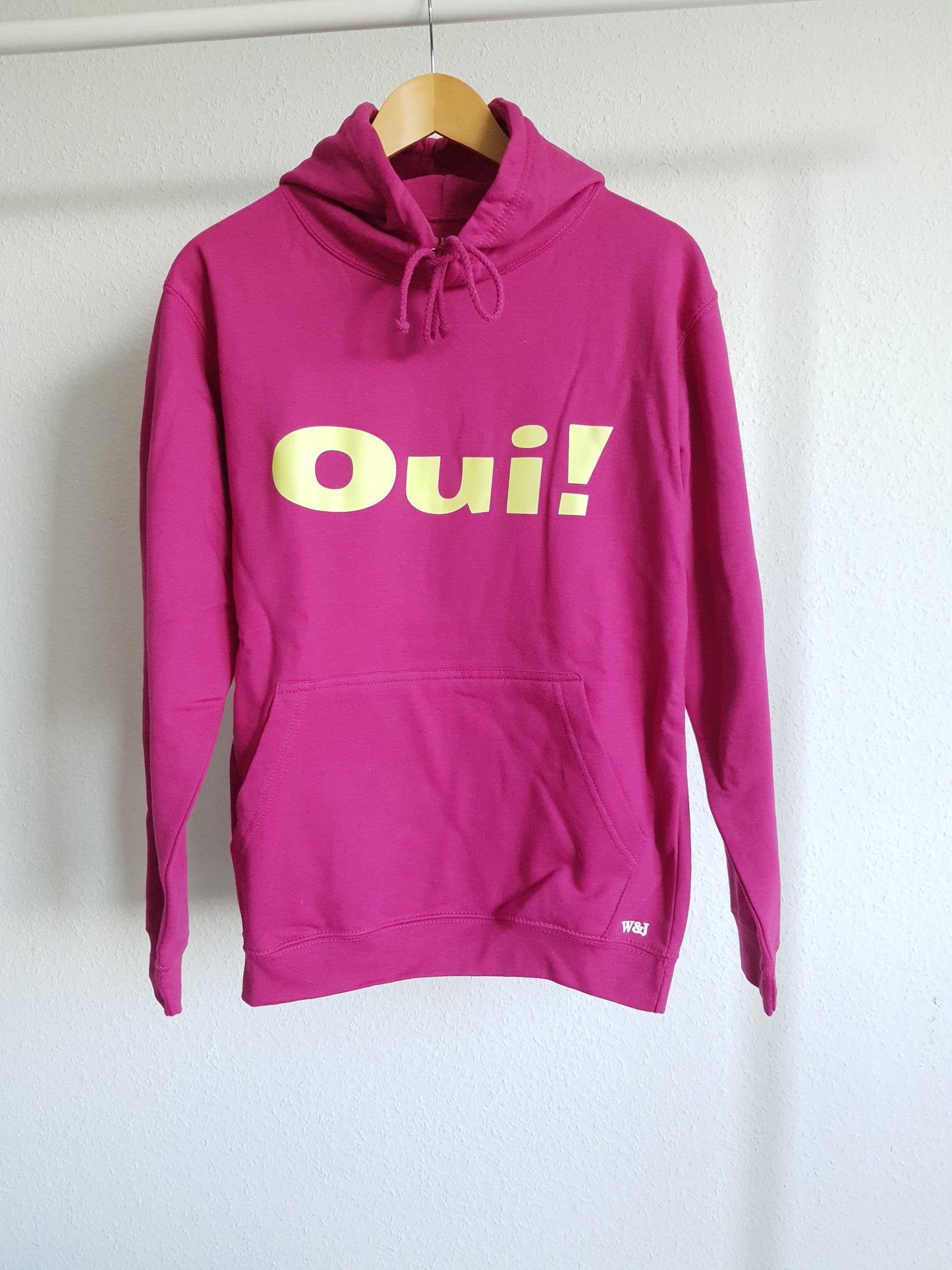 Unisex Hoodie OUI! - WILL AND JAY DESIGNS