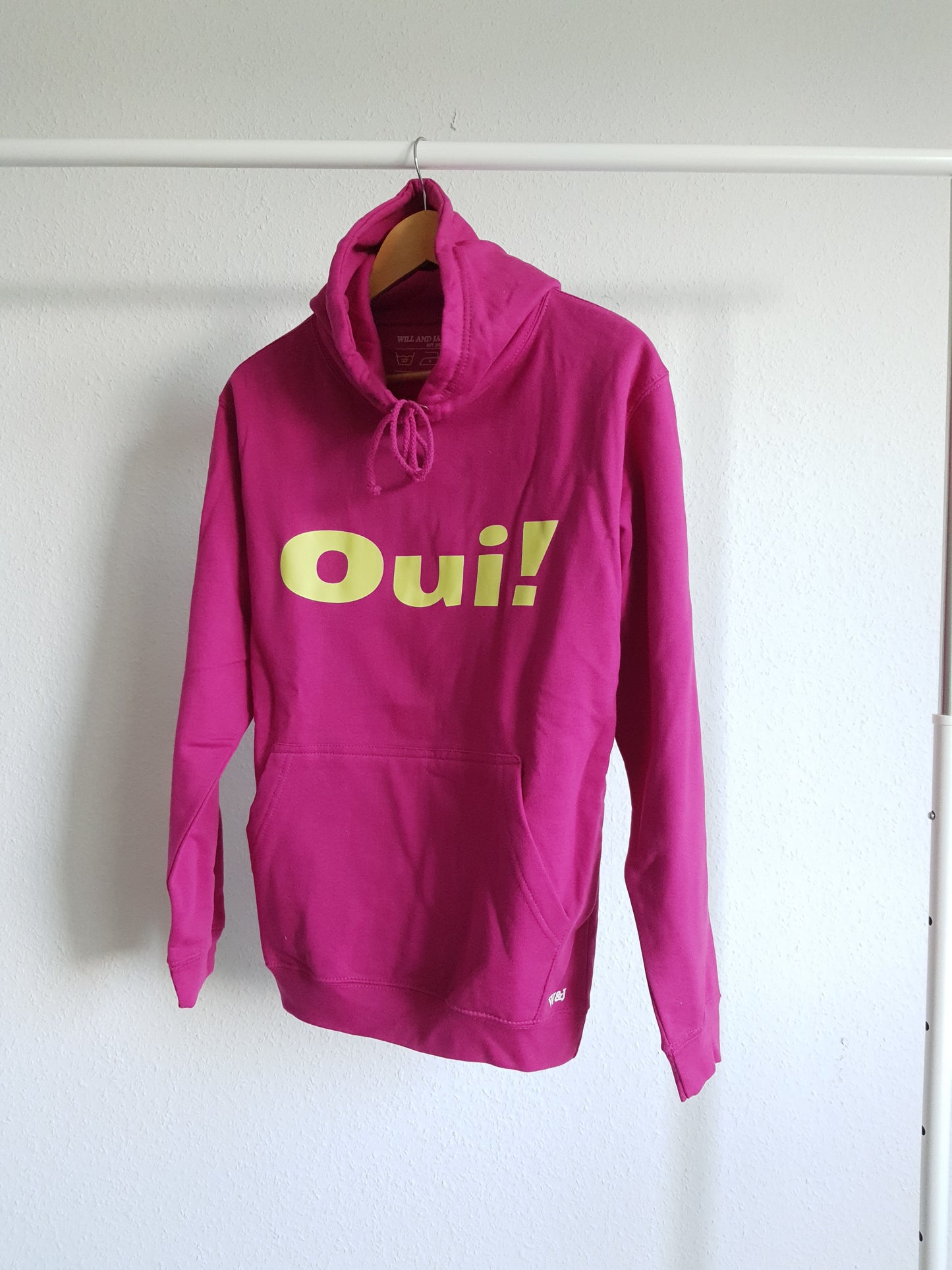 Unisex Hoodie OUI! - WILL AND JAY DESIGNS