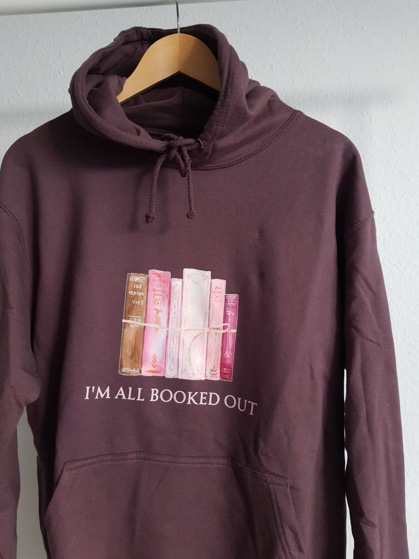 Hoodie "BOOKED OUT" - WILL AND JAY DESIGNS