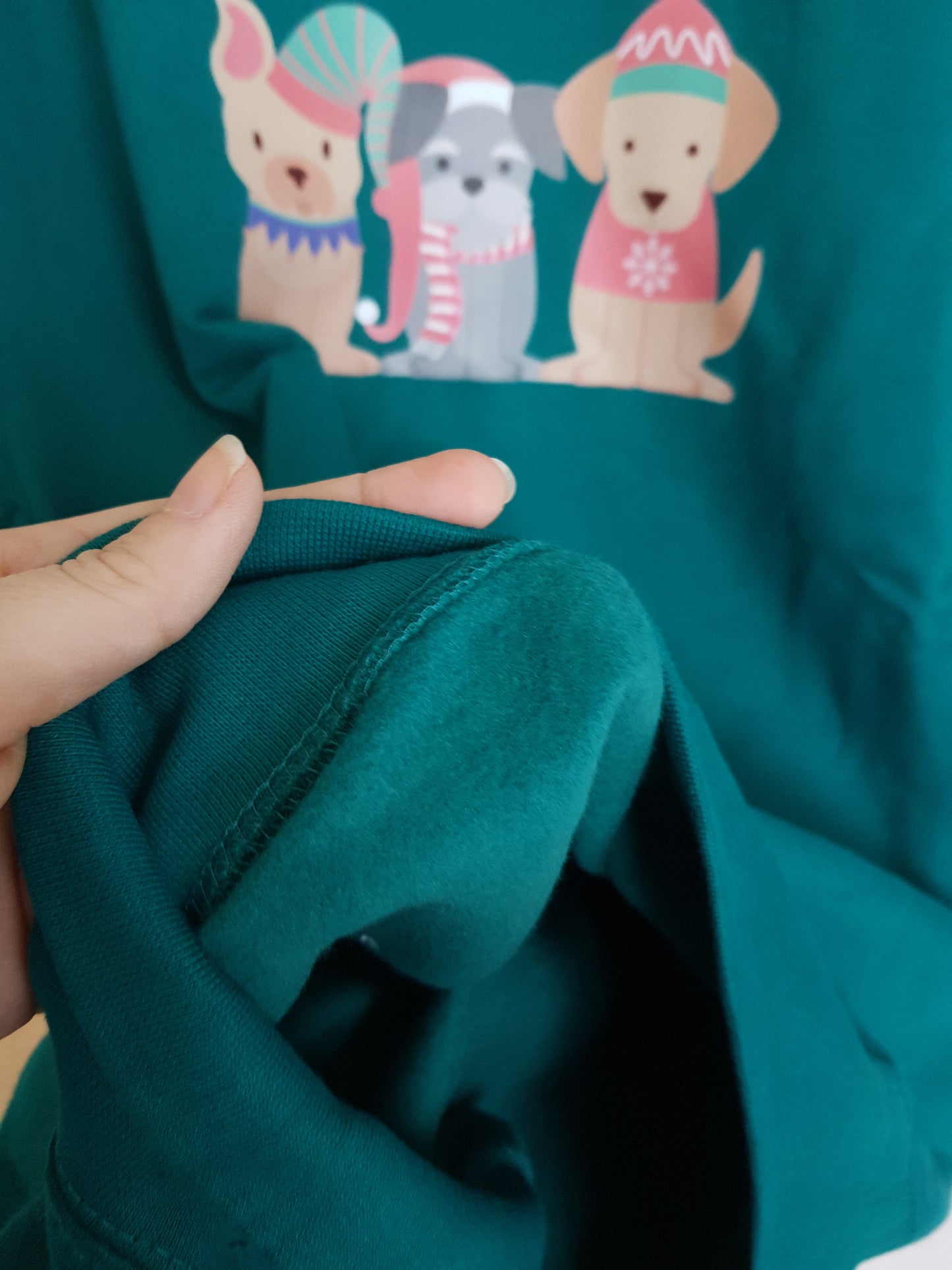 Sweatshirt "DOG CHRISTMAS" - WILL AND JAY DESIGNS