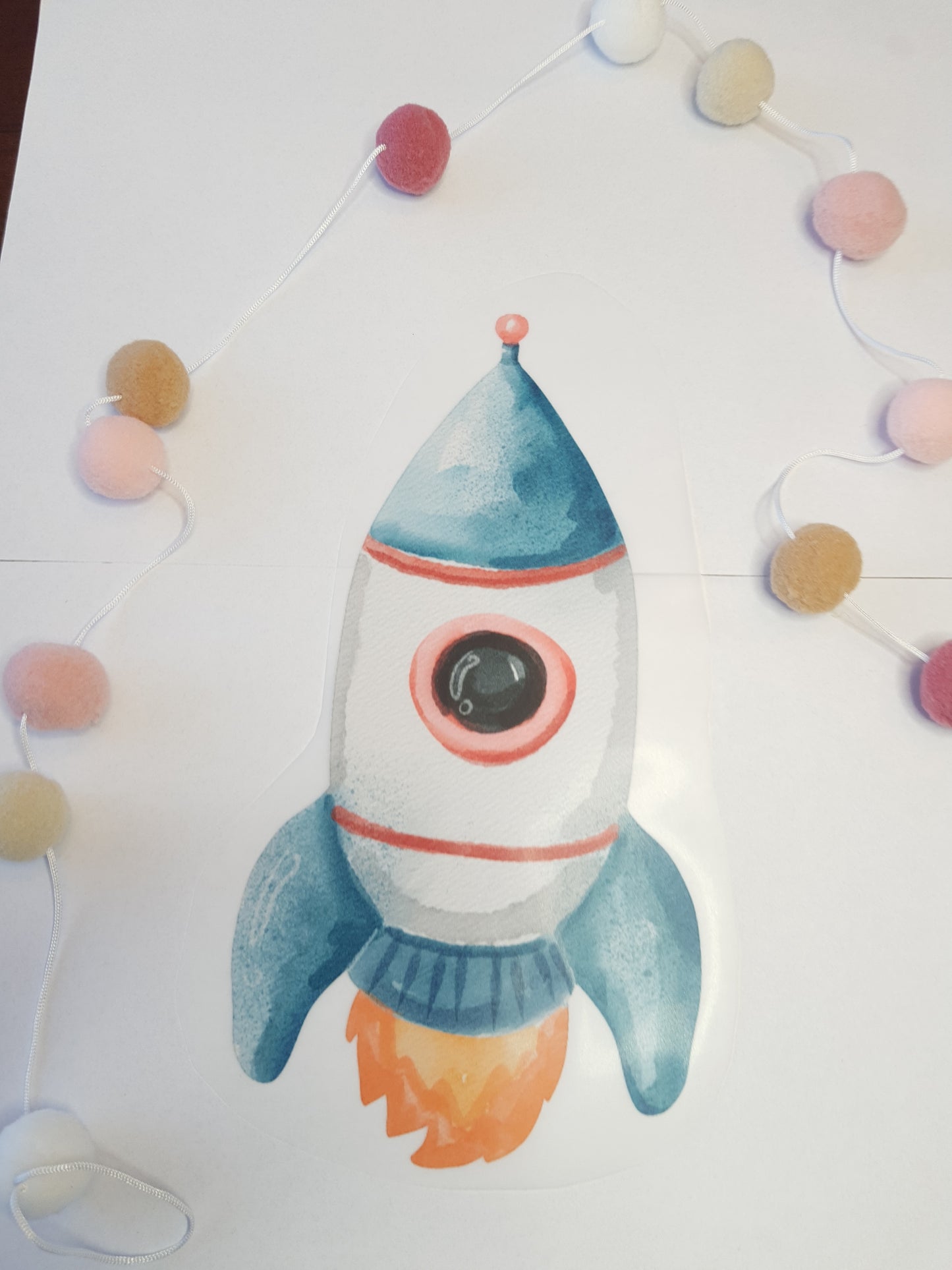 Bügelbild "Rakete" - WILL AND JAY DESIGNS