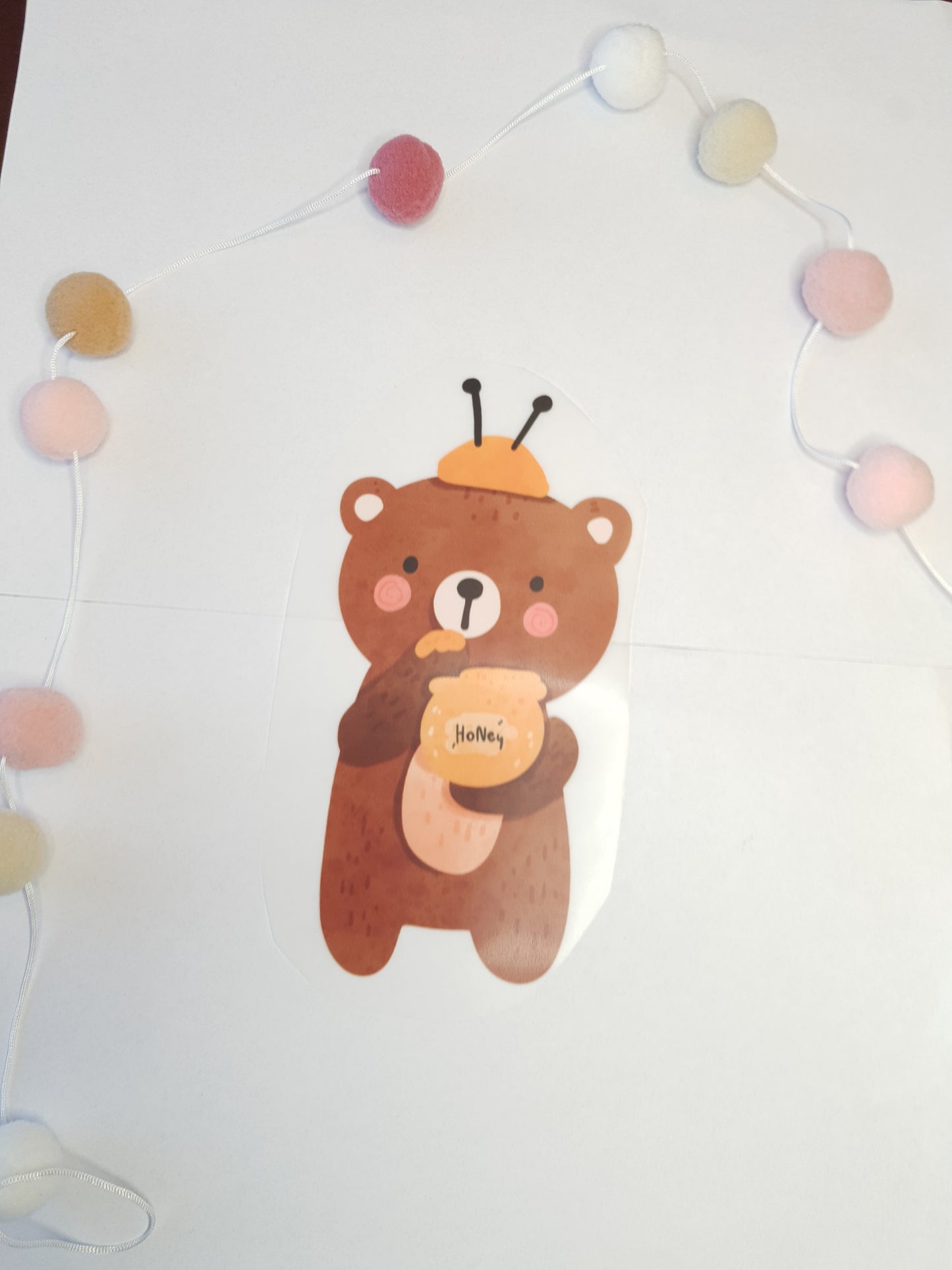 Bügelbild "Honigbär" - WILL AND JAY DESIGNS