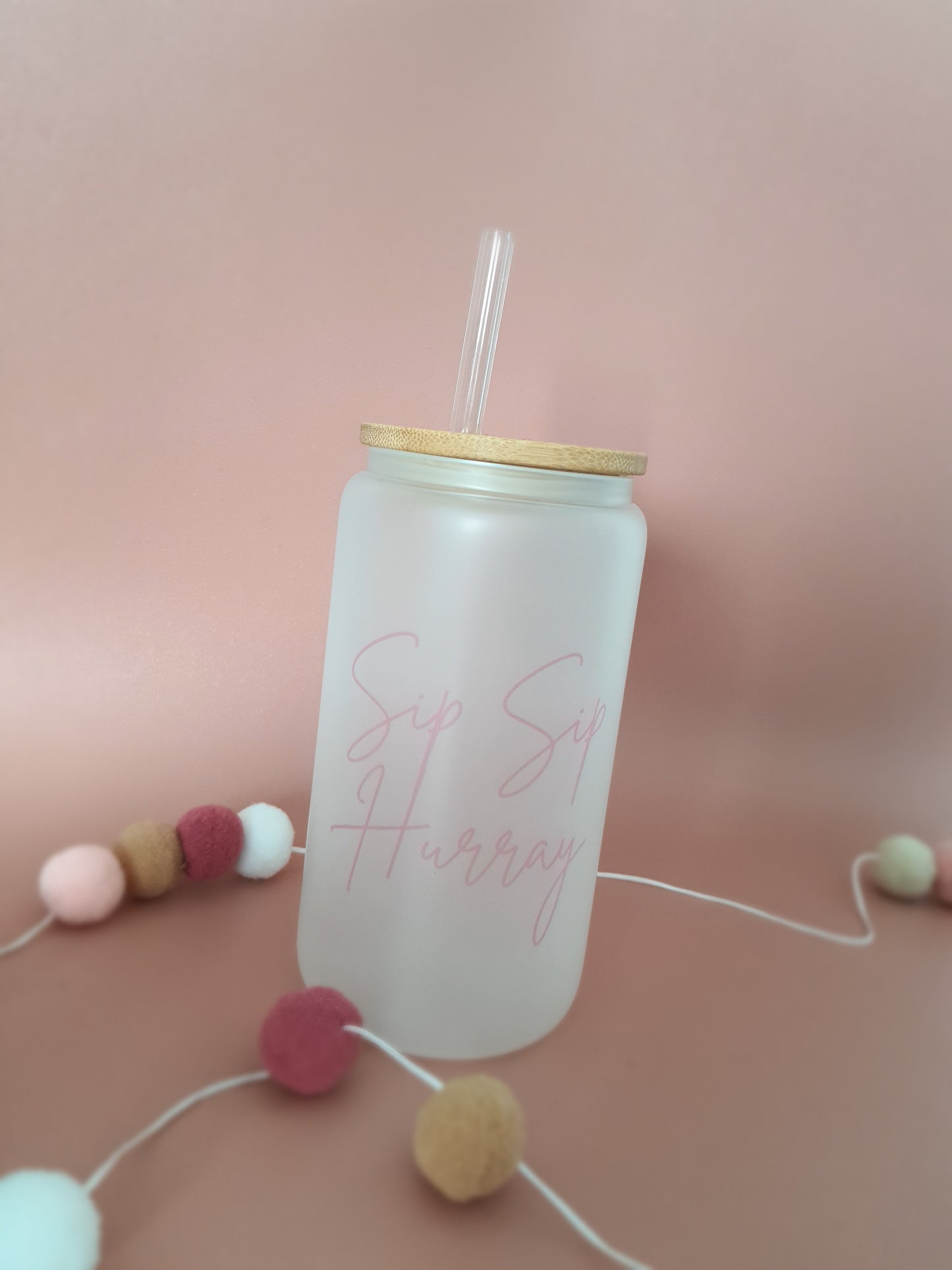 Trinkglas SIP SIP HURRAY - WILL AND JAY DESIGNS