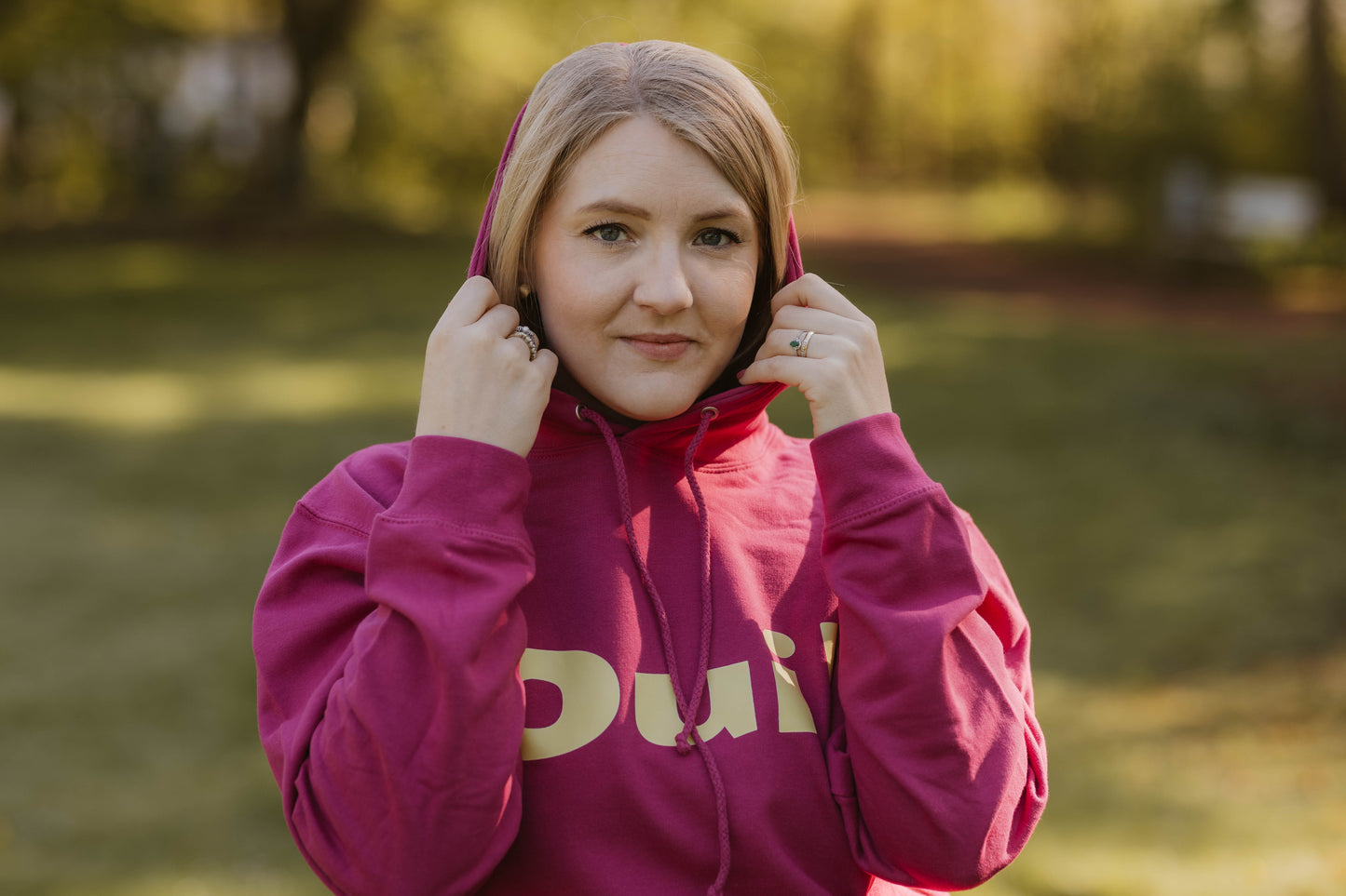 Unisex Hoodie OUI! - WILL AND JAY DESIGNS