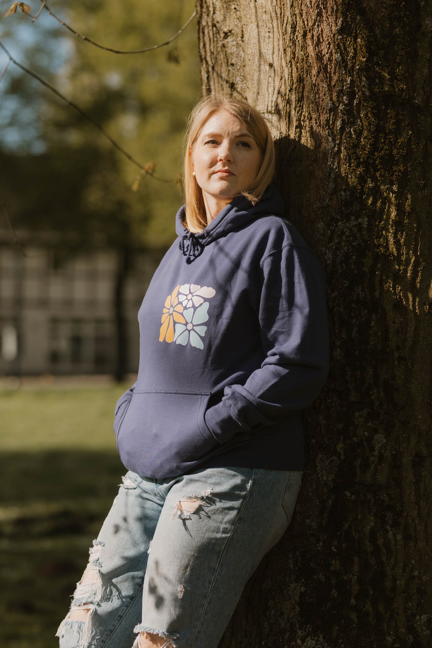 Unisex Hoodie SPRING mit Doppelprint - WILL AND JAY DESIGNS