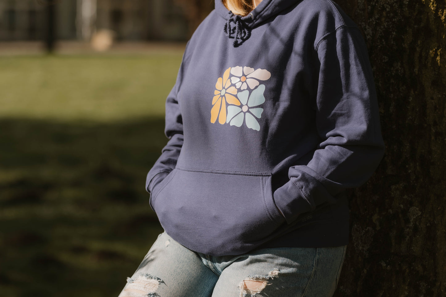 Unisex Hoodie SPRING mit Doppelprint - WILL AND JAY DESIGNS