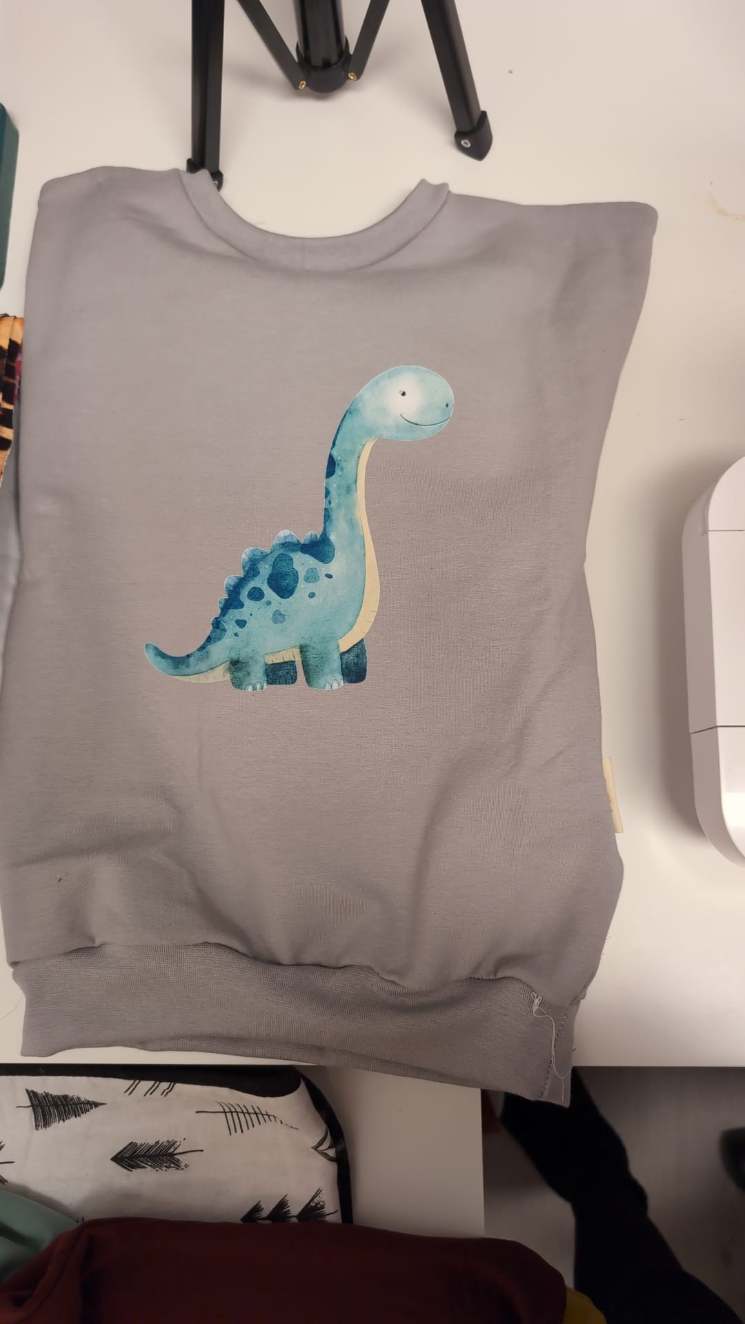 Bügelbild "Dino grün"