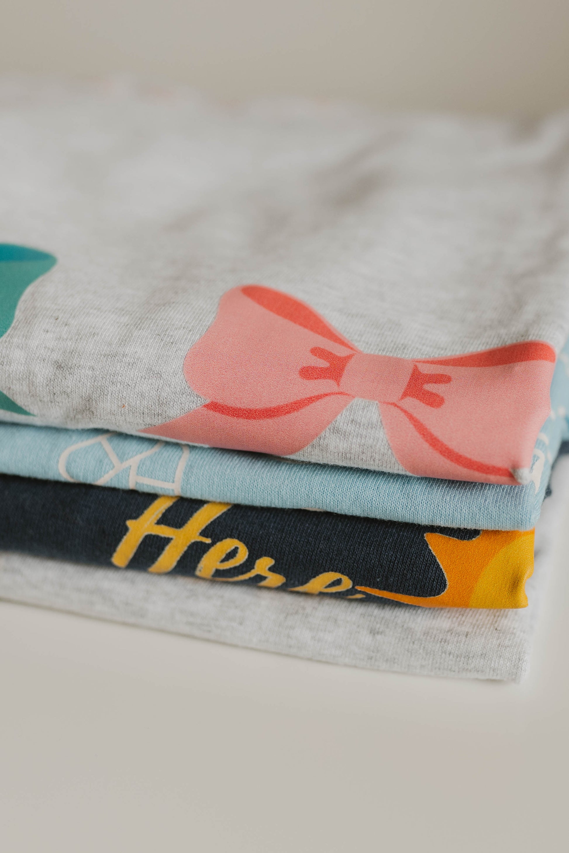 T-Shirt "BOWS" - WILL AND JAY DESIGNS