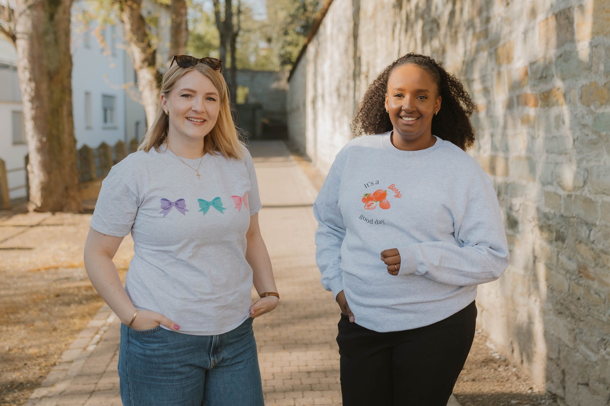 T-Shirt "BOWS" - WILL AND JAY DESIGNS