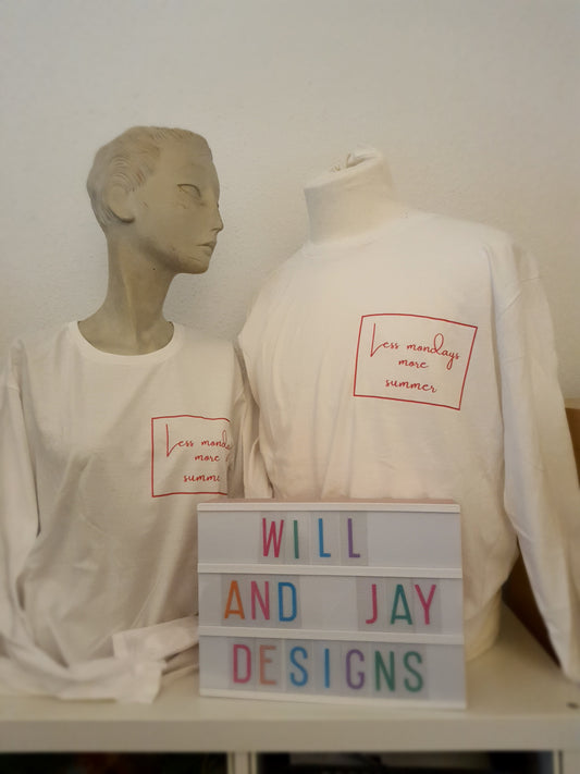 Langarmshirt  "MORE SUMMER" - WILL AND JAY DESIGNS