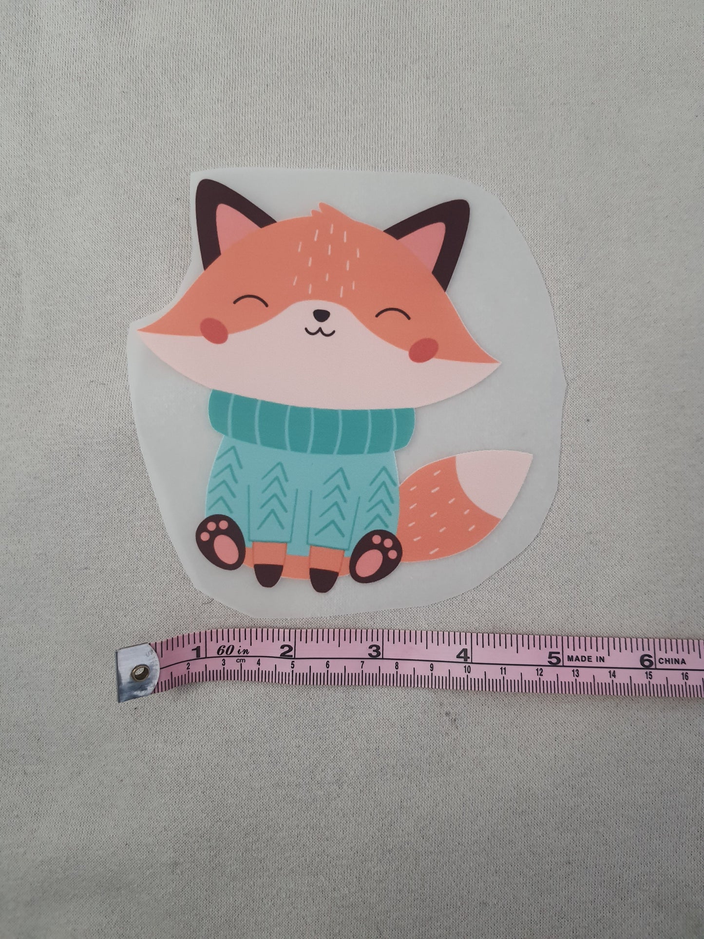 Bügelbild "Fuchs" - WILL AND JAY DESIGNS