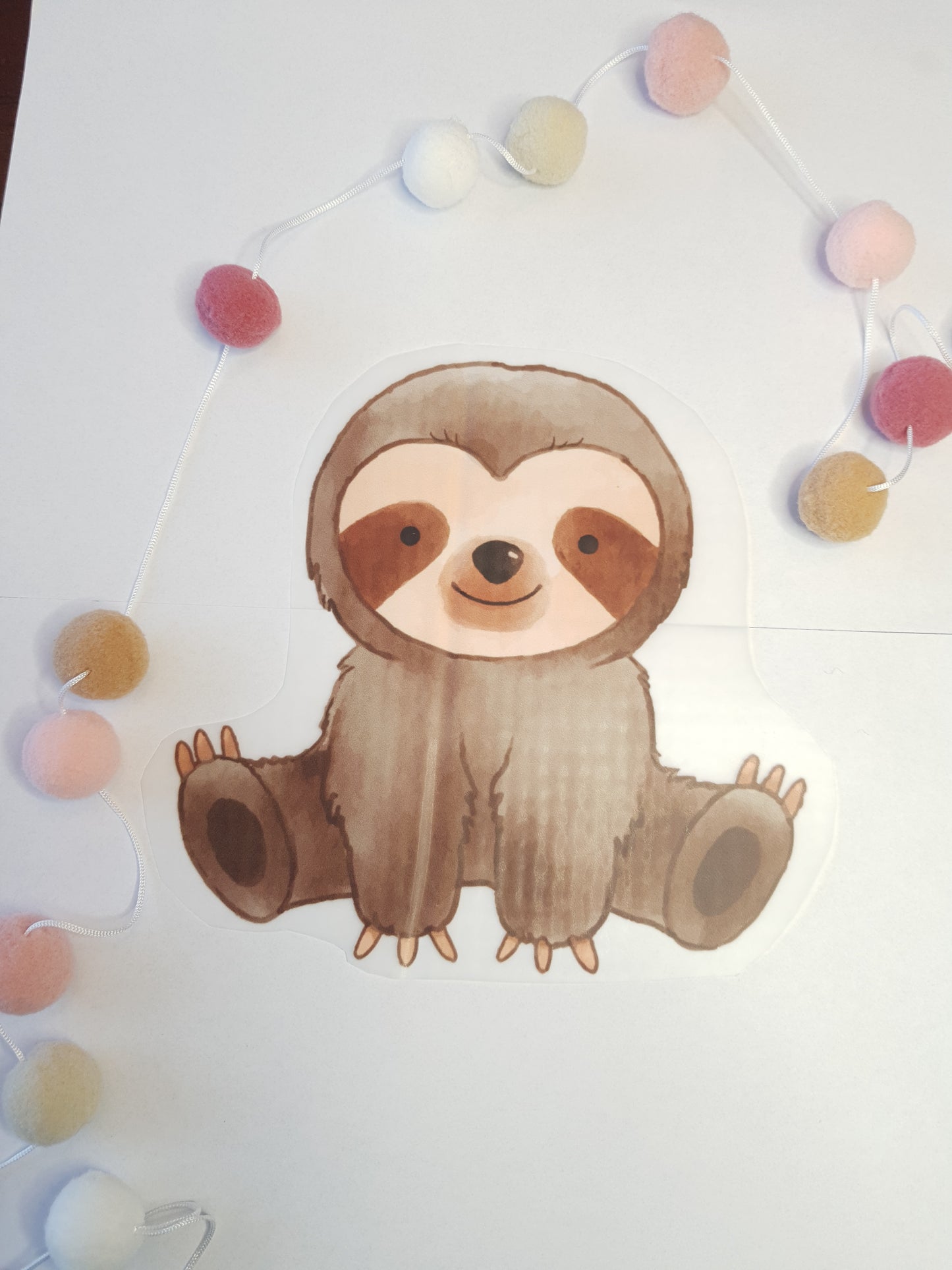 Bügelbild "Faultier" - WILL AND JAY DESIGNS