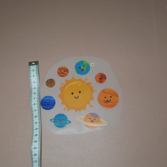 Bügelbild "Planeten" - WILL AND JAY DESIGNS