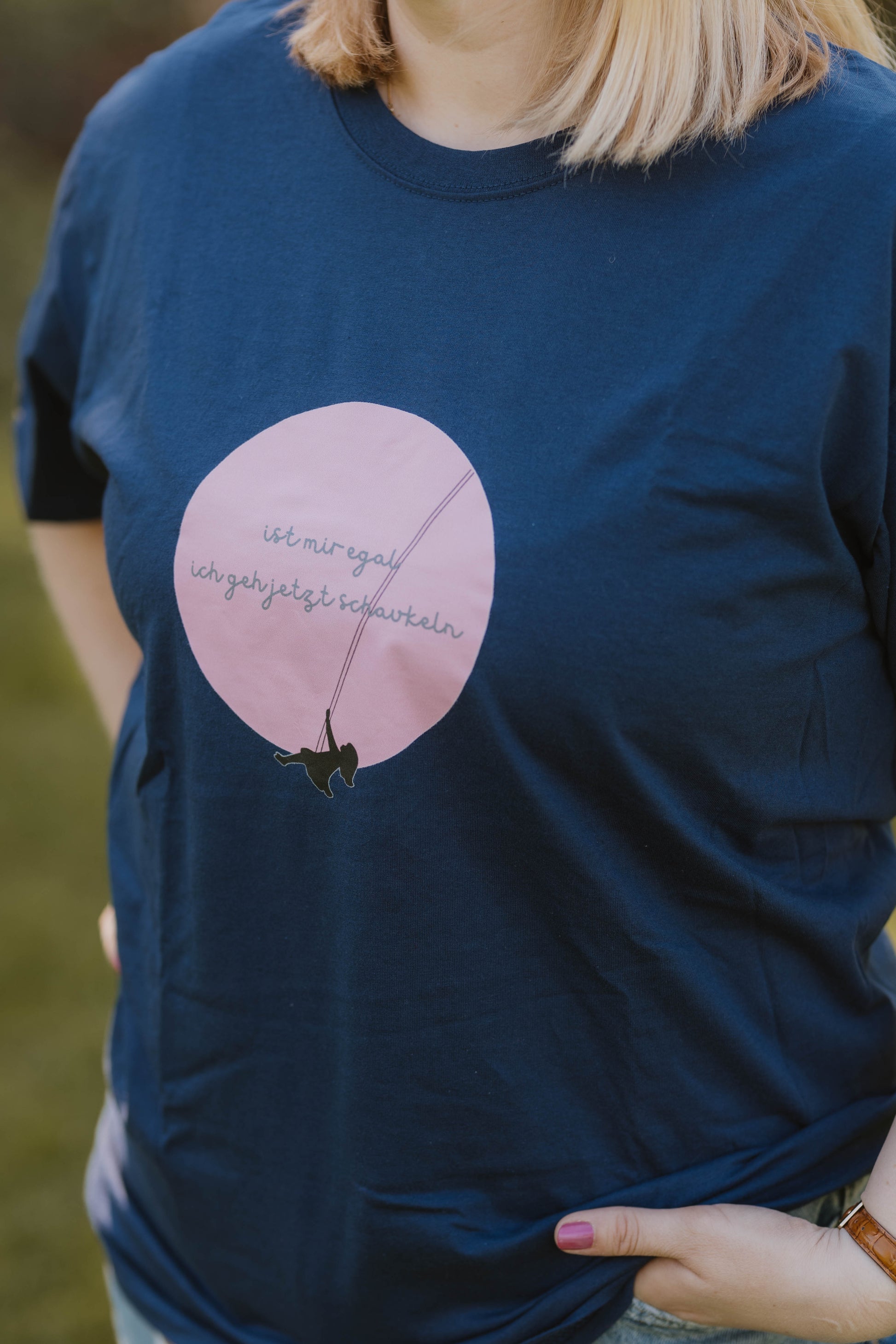 T-Shirt  "SCHAUKELN" - WILL AND JAY DESIGNS