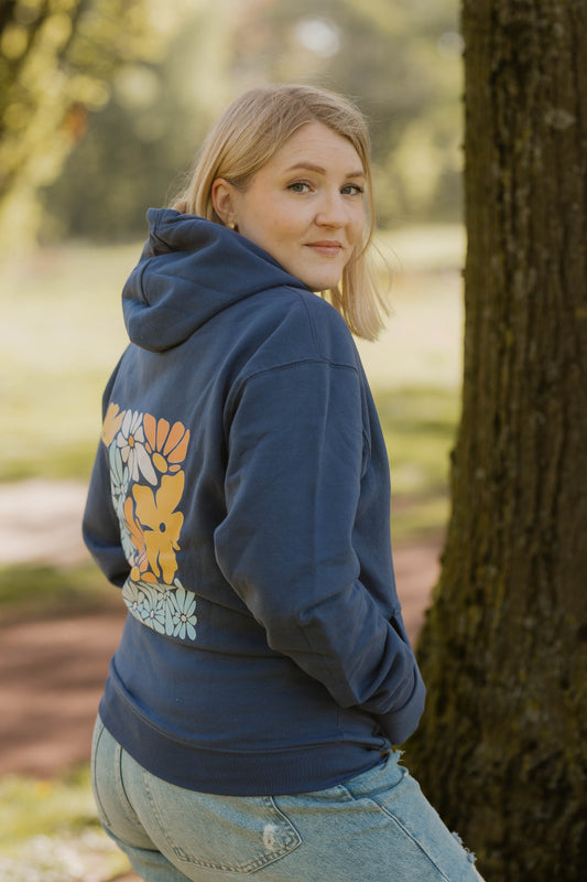 Unisex Hoodie SPRING mit Doppelprint - WILL AND JAY DESIGNS